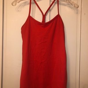 SLIGHTLY WORN! Lululemon Racer Back Tank Top🧡⚡️🍊